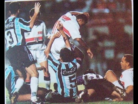 Grêmio 2 x 0 São Paulo - Copa do Brasil 1995 Gols e Reportagem