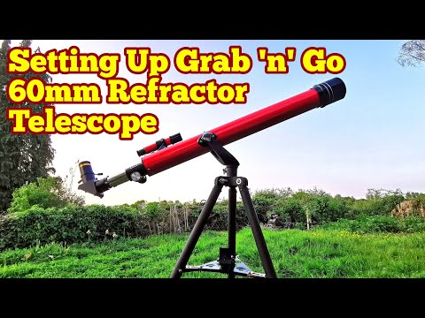 Tasco 60mm F800 Grab 'n' Go Refractor Telescope