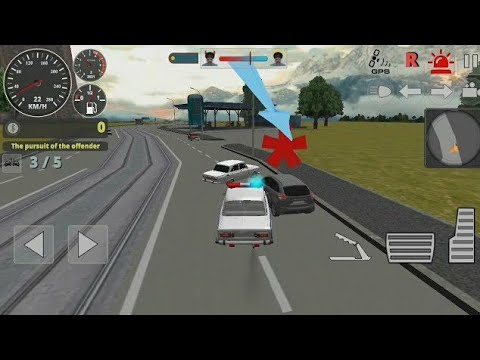 Police Chasing Traffic Violators - Traffic Cop Simulator 3D - Android Game Play