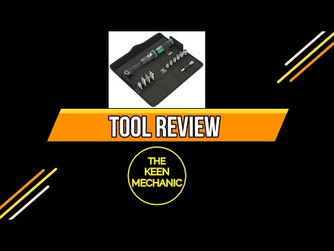 Wera Click Torque Wrench 20 Piece Set TOOL REVIEW 1/4\" Hex Drive 2.5-25Nm 05130110001, WERA 130110