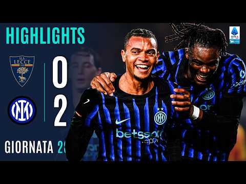 Video highlights della Lecce vs Inter ( a ) - Giornata 26 - Fantacalcio e fantamedie