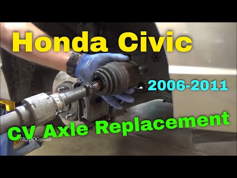 Austausch der CV-Achse im Honda Civic (2006-2011)