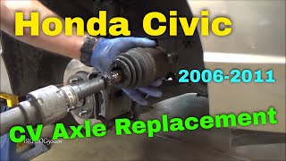 A Guide to Replacing the CV Axle Shaft on Your 2002-2016 Honda Civic ...