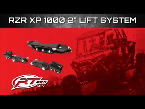 RZR XP 1000 2\" Lift Install