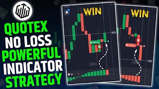 Quotex No Loss Powerful Indicator Strategy 2025 🔥| Binary Option Trading Strategy | Quotex Strategy