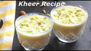 Kheer Recipe | Rice Pudding In Slow Cooker | Indian Sweets Desserts | AUthentic Slowly Cooked kheer