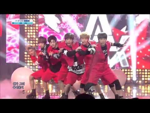 131208 A JAX Snake @ Inkigayo 720P