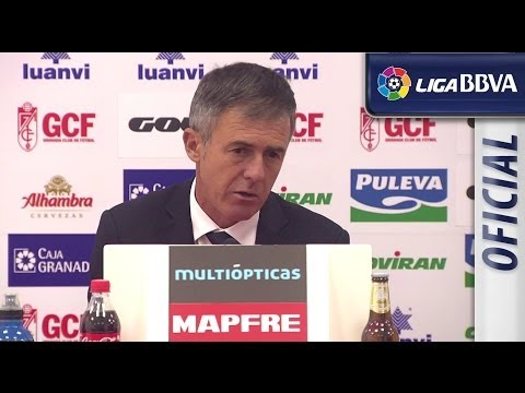 Press Conference Alcaraz after Granada CF (0-3) Rayo Vallecano - HD