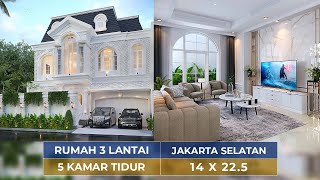 CANTIK NAN ANGGUN! HUNIAN DENGAN STYLE KLASIK DI JAKARTA SELATAN INI TAMPIL MEMUKAU! - JASA DESAIN