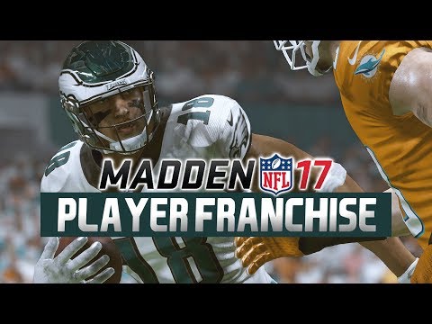 Madden NFL 17 - WR Player Franchise Ep. 52 - Week 10 at Dolphins [Season 3]