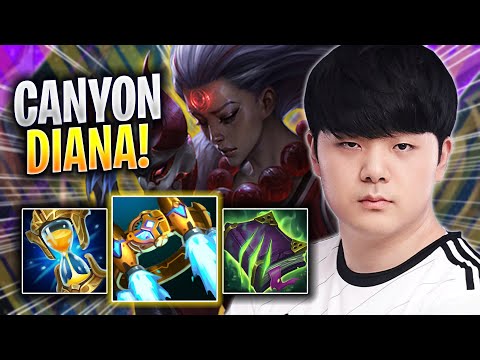 CANYON IS SO CRAZY WITH DIANA! - DK Canyon Plays Diana JUNGLE vs Wukong! | Season 2023
