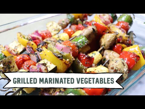 Grilled Marinated Vegetables | Easy Side Dish Recipe | MOLCS Easy Recipes