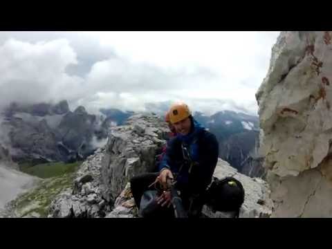 Dolomites mountains - Tre Cime climbing 2016