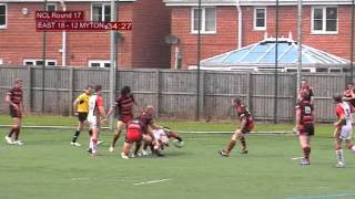 preview picture of video 'Leigh East 19 Myton Warriors 35'