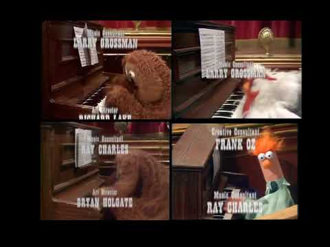 Four Muppet Show closing sequences playing at once