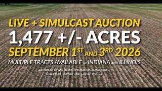 1,477± Acres | Two-State Buyer’s Choice Farmland Auction | Illinois & Indiana