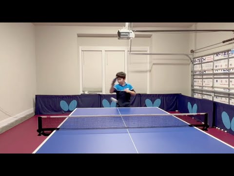 Butterfly Training Tips with Jishan Liang - Forehand Loop & Footwork