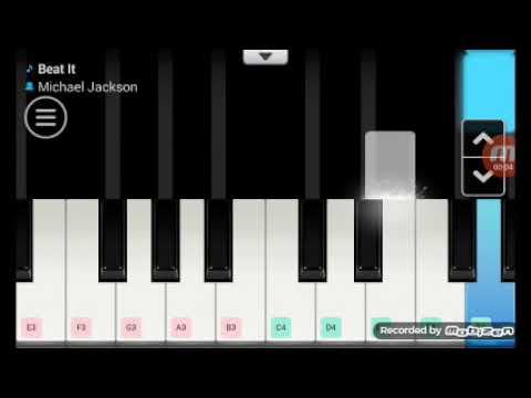 Piano Michael Jackson beat it