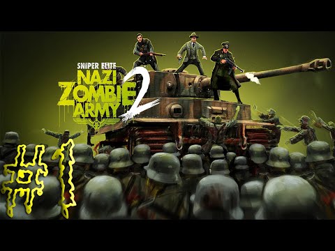 Sniper Elite: Nazi Zombie Army 2  Co-Op Gameplay Walkthrough Part 1 - Purgatory (PC HD)
