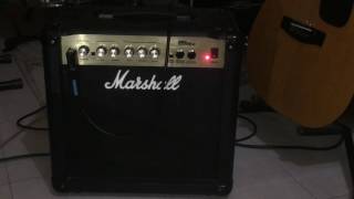 Video thumbnail for Marshall MG15CD demo by Gian Carlo Andrada