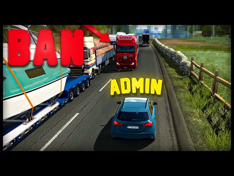 OVERTAKER vs UNDERCOVER POLICE 💥| TruckersMP