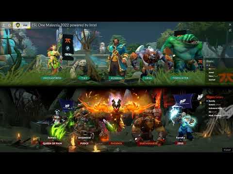 Fnatic vs Nigma Galaxy Game 2: ESL One Malaysia 2022 Group Stage