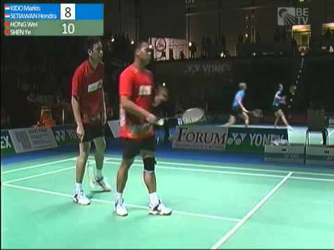 2012 German Open MDQF M.Kido/H.Setiawan vs. Shen Ye/Hong Wei
