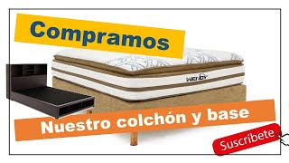 Compramos nuestra primer cama y colchón | Colchón WENDY OXFORD