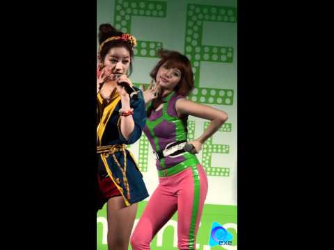 120420 Girl's Day Yura - Hug Me Once @ Green Street Project (Gangnam Stage) by ExE