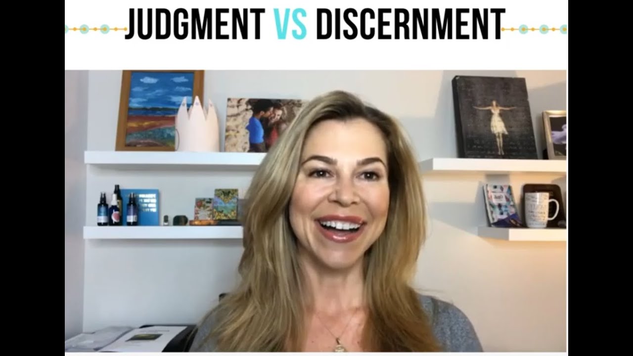 Judgment Vs  Discernment
