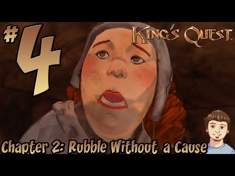 King's Quest - Chapter 2: Rubble Without a Cause Walkthrough  - PART 4 - Saving Bramble!