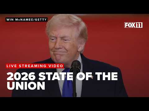 President Donald Trump addresses the nation in 2026 State of the Union speech