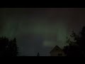 Green Aurora Illuminates Wisconsin Sky