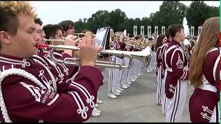 East Texas veterans attend a performance by Whitehouse High School band members in Washington, D.C
