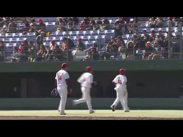 【3回表】変幻自在の変化球で奪三振!! イーグルス・則本がピンチを凌ぐ!! 2018/3/10 E-L