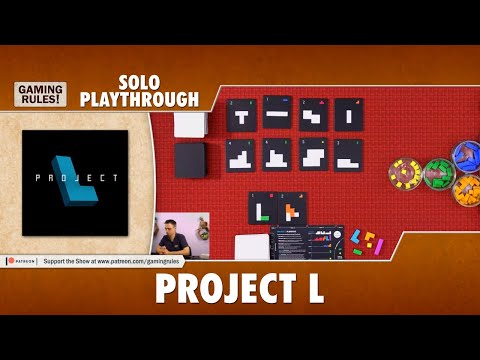 Project L - Solo Playthrough - Base Game