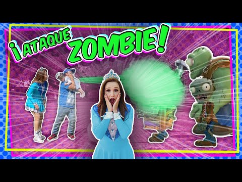 ATAQUE ZOMBIE | Plantas vs Zombies | Tiempo Mágico
