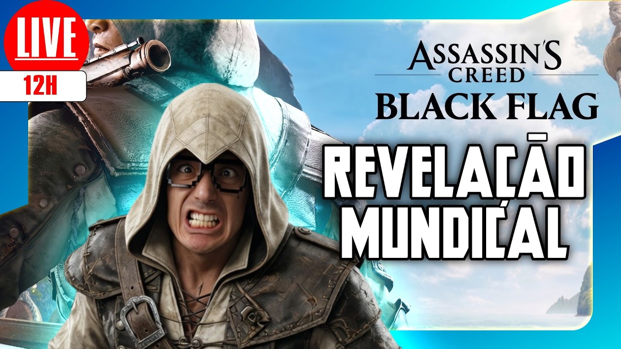 🎮🚨 23/04 - 12h  Assassin's Creed Black Flag Resynced: exibição da revelação mundial #assassinscreed