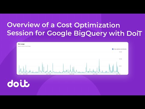 Overview of a Cost Optimization Session for Google BigQuery with DoiT