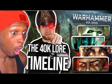 REACTING To Bricky! - What is Warhammer 40,000? | Timeline of 40k Lore