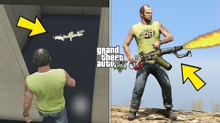 How To Get A Flamethrower in GTA 5 (Fort Zancudo Weapon)