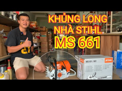 Khủng long bạo chúa Máy cưa Stihl Ms 661, Fabricado na Alemanha.
