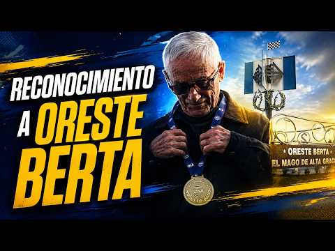 Se inauguró la rotonda Oreste Berta en Alta Gracia