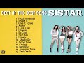 Playlist Song SISTAR Best Of The Best Album Touch My Body Shake It Alone I Like That