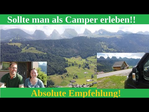 , title : 'Freistehen in der Schweiz auf 1150m mit dem Wohnmobil durch landcamp. ch! Ruhe, Natur und wandern! 🥰'