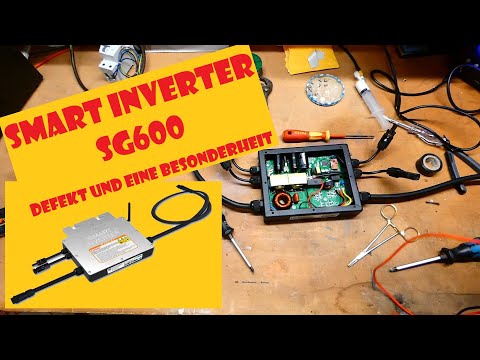 Modulwechselrichter SG600 - SMART INVERTER  Balkonkraftwerk