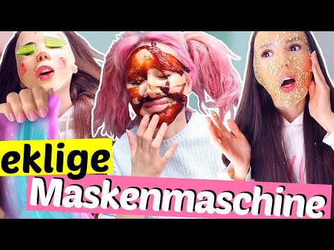 Das war ein Fehler 🤢 Maschine stellt Gesichtsmasken her | ViktoriaSarina