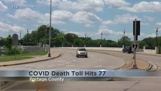 Portage County surpasses 75 COVID deaths