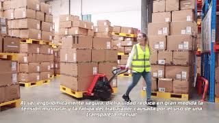 Video de Traspaleta Paletera Eléctrica Full HEAVY DUTY 2 TONELADAS EPT20H