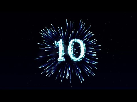 Happy new year 2022 countdown | Fireworks display countdown Happy new year 2022